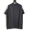 Balenciaga - Adidas Co-Branded Manchester United Black Striped Short Sleeve Soccer T-Shirt