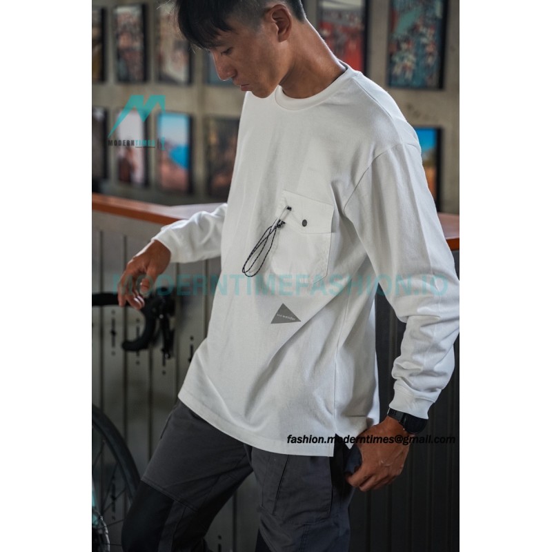 And wander - Cotton Long T-shirt