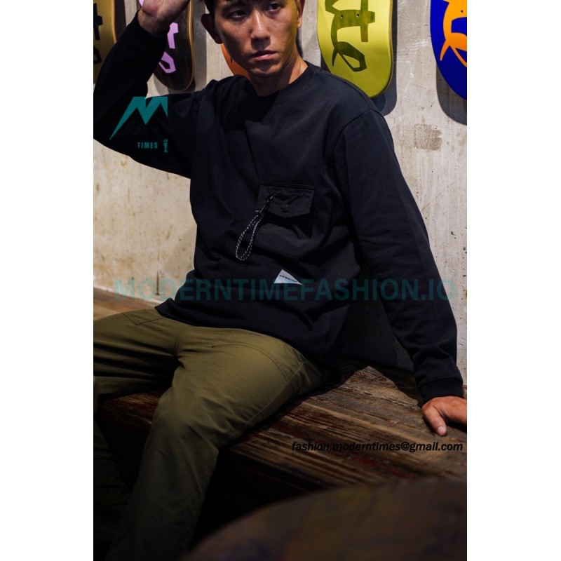 And wander - Cotton Long T-shirt