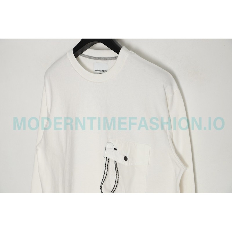 And wander - Cotton Long T-shirt