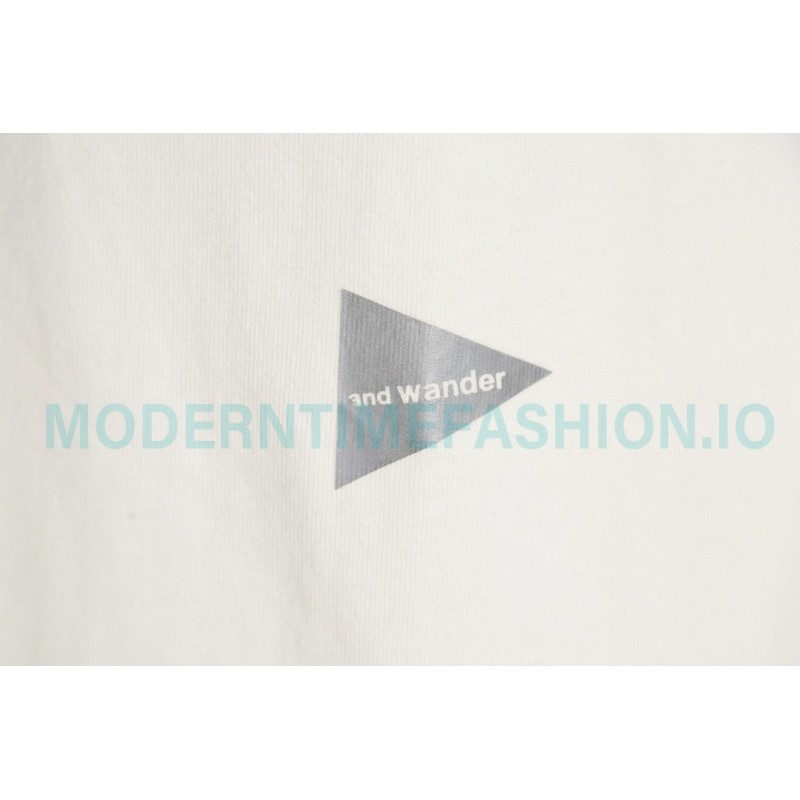 And wander - Cotton Long T-shirt