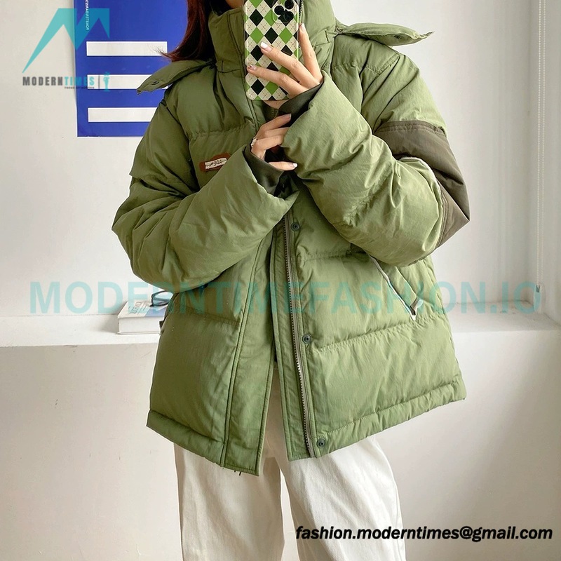 Ader Error - New Spliced Color Down Coat