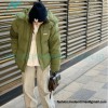 Ader Error - New Spliced Color Down Coat