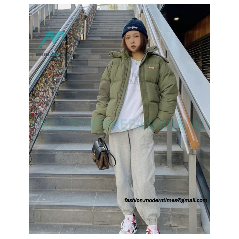 Ader Error - New Spliced Color Down Coat