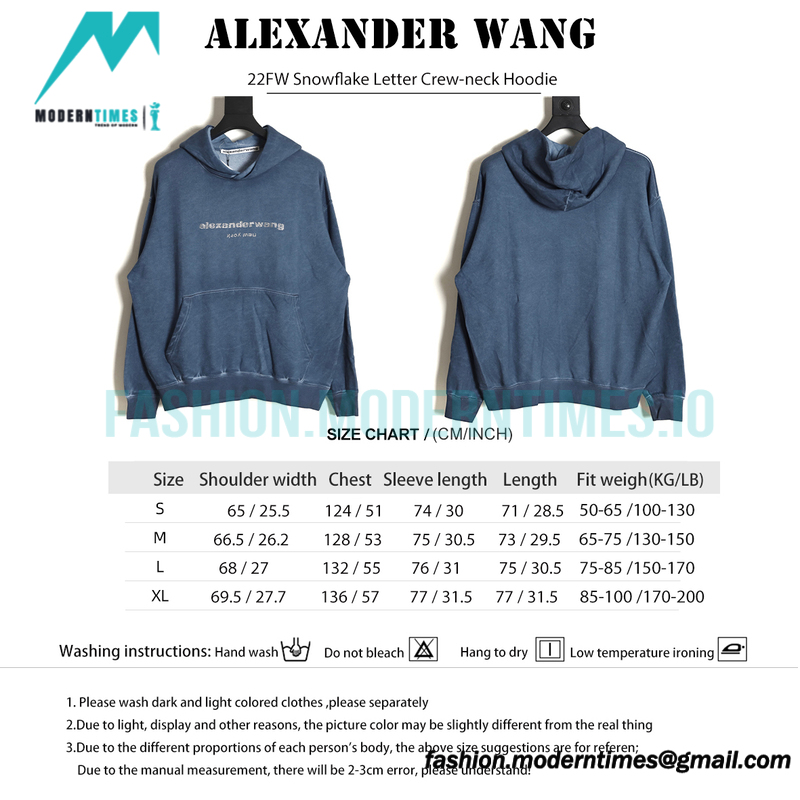 Alexander Wang - 22FW Rhinestone Hoodie