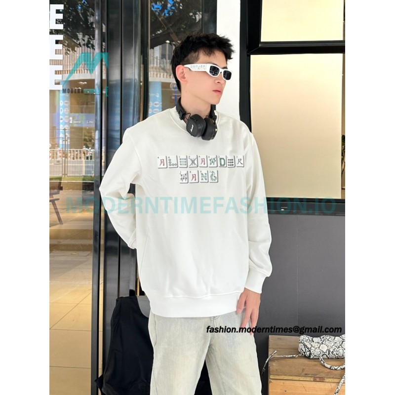 Alexander Wang - 23FW Mahjong Printed Round Neck Hoodie