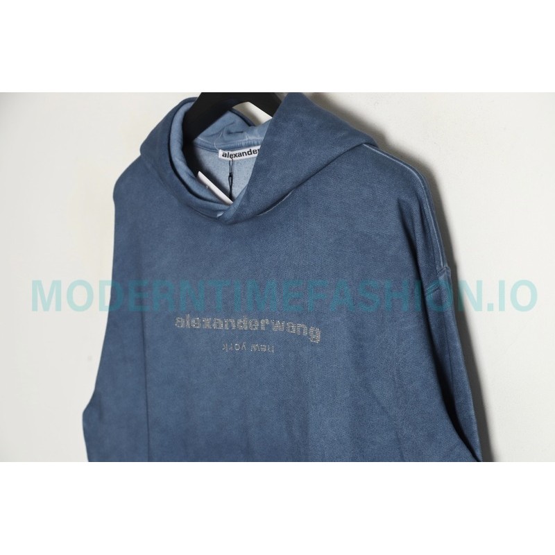 Alexander Wang - 22FW Rhinestone Hoodie