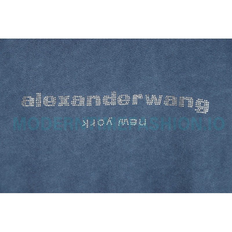 Alexander Wang - 22FW Rhinestone Hoodie