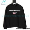 Alexander Wang - 23FW Colorful Flag Crew Neck Hoodie