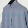 Alexander Wang - 23SS Foamed Three-dimensional Small Letter Print Half-zip Pullover Hoodie