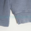 Alexander Wang - 23SS Foamed Three-dimensional Small Letter Print Half-zip Pullover Hoodie