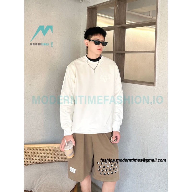 Alexander Wang - 23FW Cow-head Printed Crew-neck Hoodie