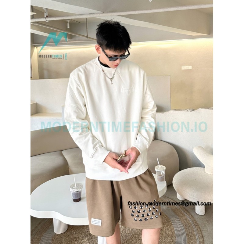 Alexander Wang - 23FW Cow-head Printed Crew-neck Hoodie