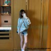 Alexander Wang - 23FW Glitter Long-sleeved T-shirt