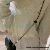 Alexander Wang - 23FW Glitter Long-sleeved T-shirt