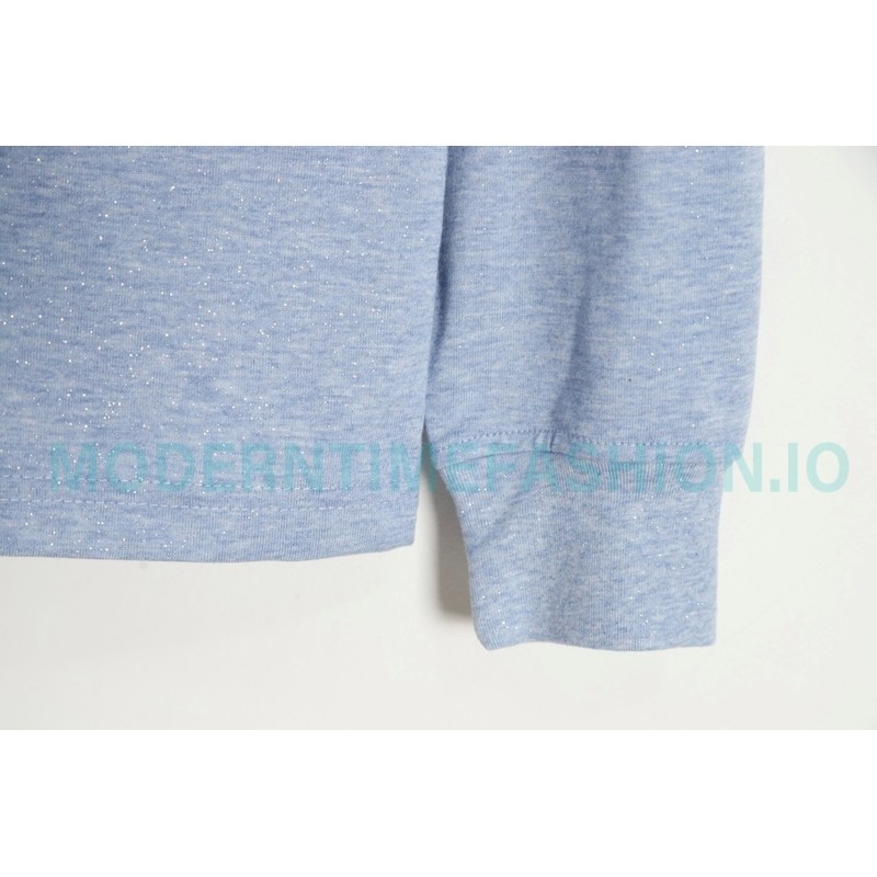 Alexander Wang - 23FW Glitter Long-sleeved T-shirt