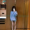 Alexander Wang - 23FW Glitter Long-sleeved T-shirt
