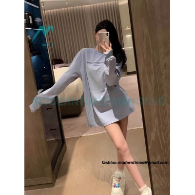 Alexander Wang - 23FW Glitter Long-sleeved T-shirt