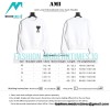 Ami - Love Embroidered Crew-neck Hoodie