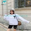 Ami - Love Embroidered Crew-neck Hoodie