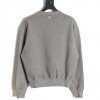 Ami - Love Embroidered Crew-neck Hoodie