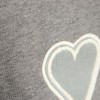 Ami - Love Embroidered Crew-neck Hoodie