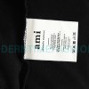 Ami - 23fw Patterned Love Embroidered Hoodie