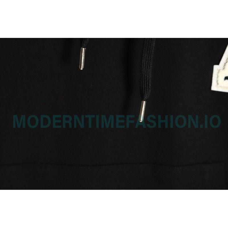 Ami - 23fw Patterned Love Embroidered Hoodie