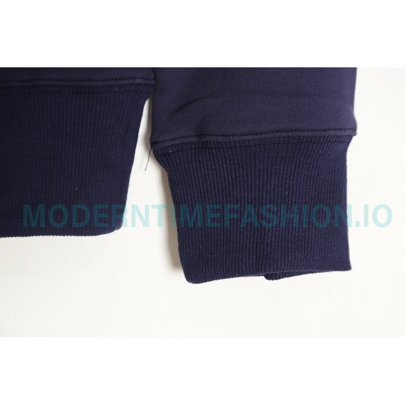 Ami - 23fw Patterned Love Embroidered Hoodie