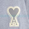 Ami - 23fw Patterned Love Embroidered Hoodie