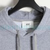Ami - 23fw Patterned Love Embroidered Hoodie