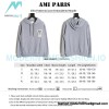 Ami - 23fw Patterned Love Embroidered Hoodie