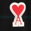 Ami - 23fw Patterned Love Embroidered Hoodie