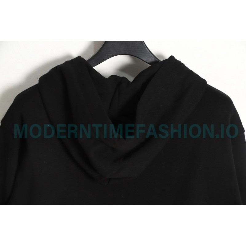 Ami - 23fw Patterned Love Embroidered Hoodie