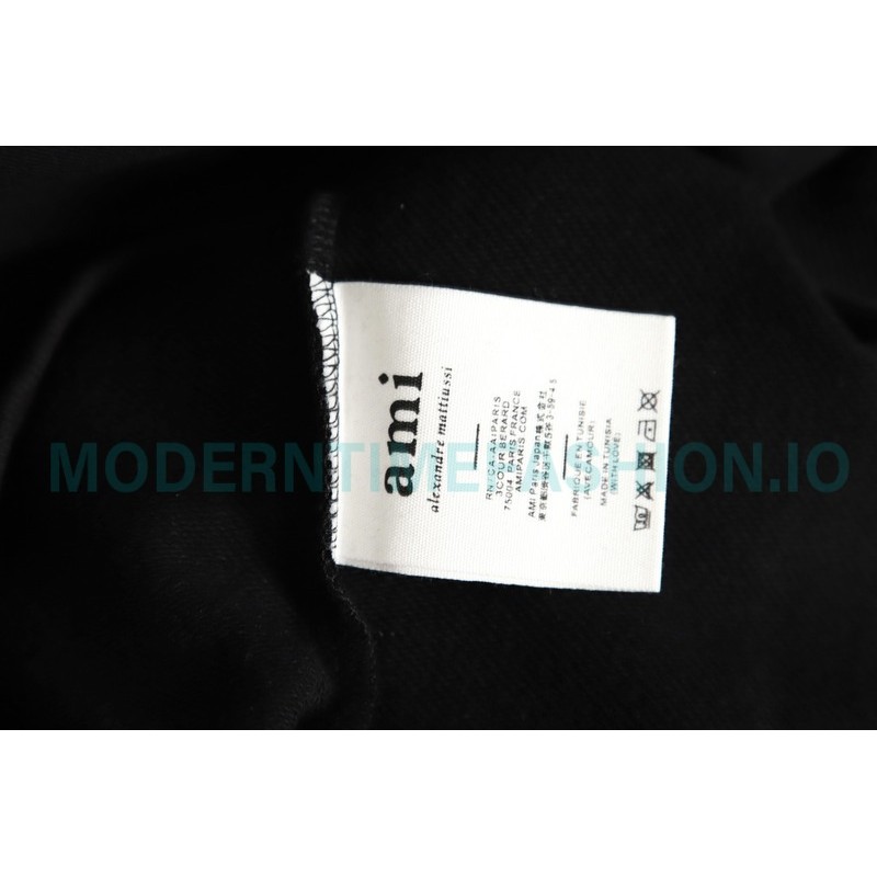 Ami Paris - 23ss Anniversary Crew-neck Hoodie