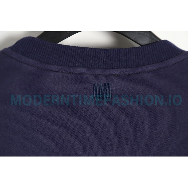 Ami Paris - 23ss Anniversary Crew-neck Hoodie
