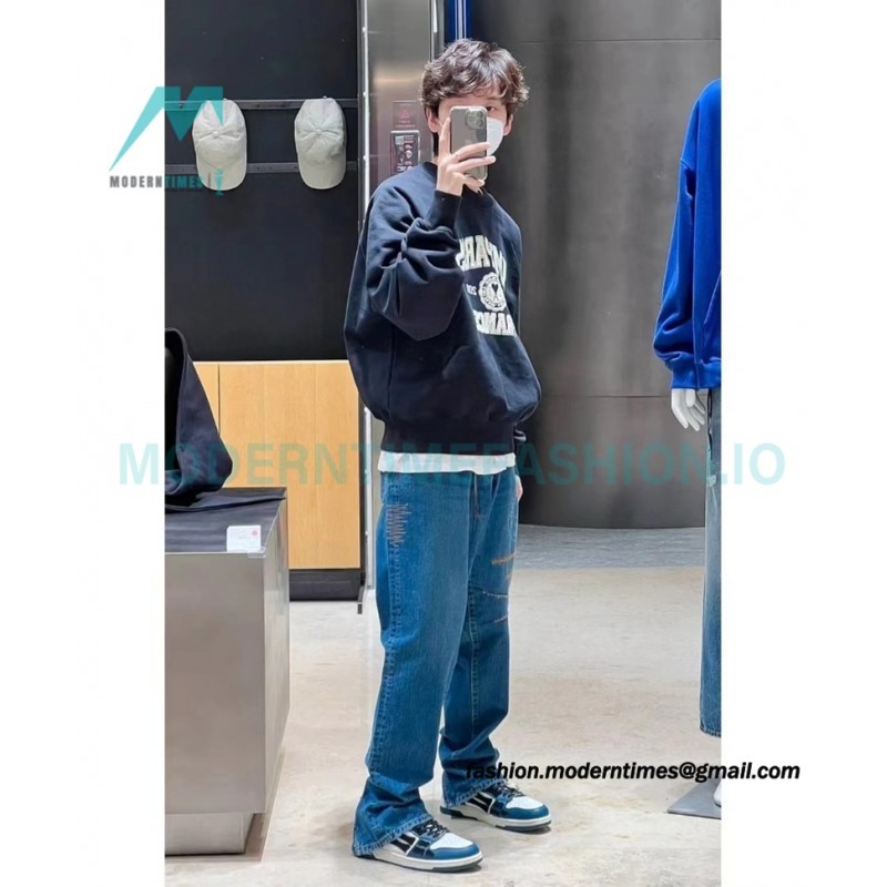 Ami Paris - 23ss Anniversary Crew-neck Hoodie