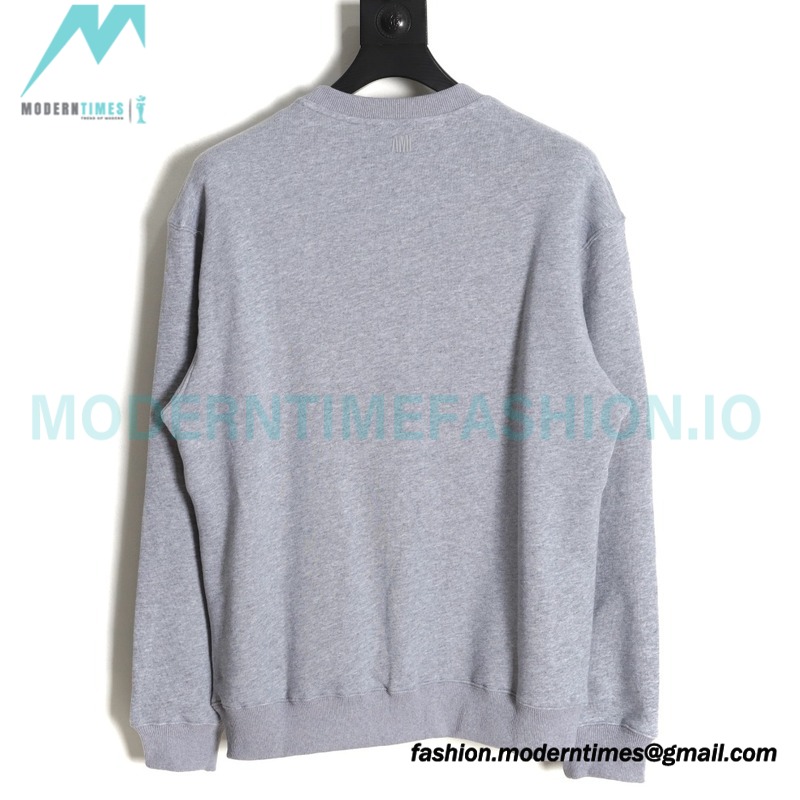 Ami Paris - 23ss Anniversary Crew-neck Hoodie