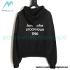 Acne Studios - 2023 Autumn Winter New Washed Back Printed Letter Hoodie