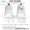 Acne Studios - 2023 Autumn Winter New Washed Back Printed Letter Hoodie