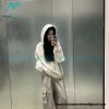 Acne Studios - 2023 Autumn Winter New Washed Back Printed Letter Hoodie