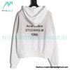 Acne Studios - 2023 Autumn Winter New Washed Back Printed Letter Hoodie