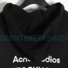 Acne Studios - 2023 Autumn Winter New Washed Back Printed Letter Hoodie