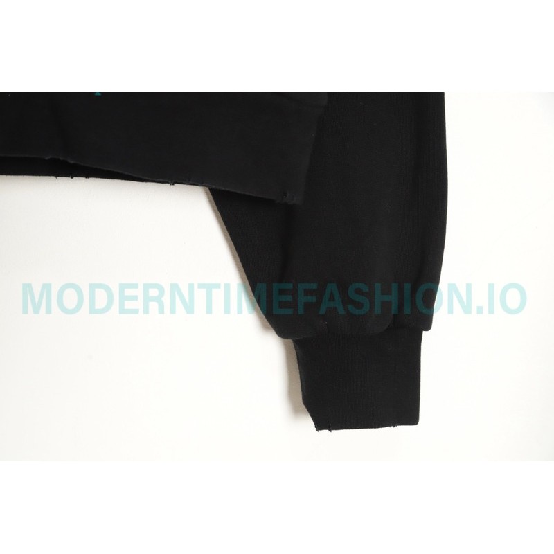 Acne Studios - 2023 Autumn Winter New Washed Back Printed Letter Hoodie