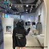 Acne Studios - 2023 Autumn Winter New Washed Back Printed Letter Hoodie
