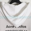 Acne Studios - 2023 Autumn Winter New Washed Back Printed Letter Hoodie