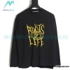Acne Studios - 23FW Washed printed slogan letter long sleeve T-shirt