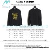 Acne Studios - 23FW Washed printed slogan letter long sleeve T-shirt