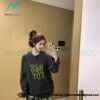 Acne Studios - 23FW Washed printed slogan letter long sleeve T-shirt