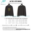 Acne Studios - 23FW Washed printed slogan letter long sleeve T-shirt